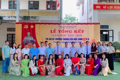 LỄ TỔNG KẾT NĂM HỌC 2025 – 2026 Trường THCS Phú Long